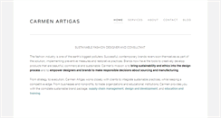 Desktop Screenshot of carmenartigas.com